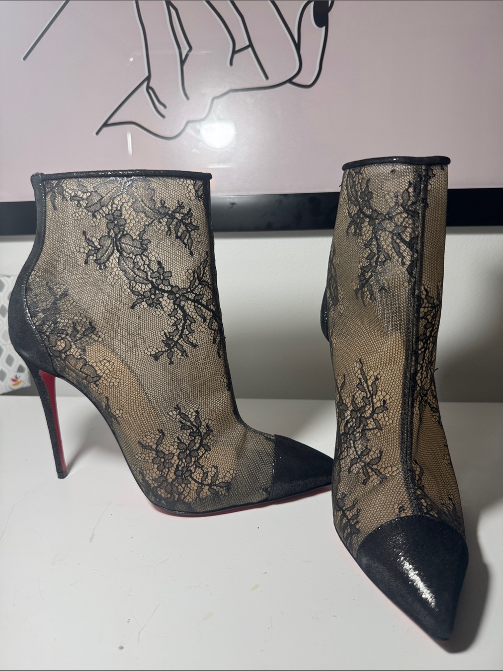 Christian Louboutin Gypsybooti 100mm Size 39
